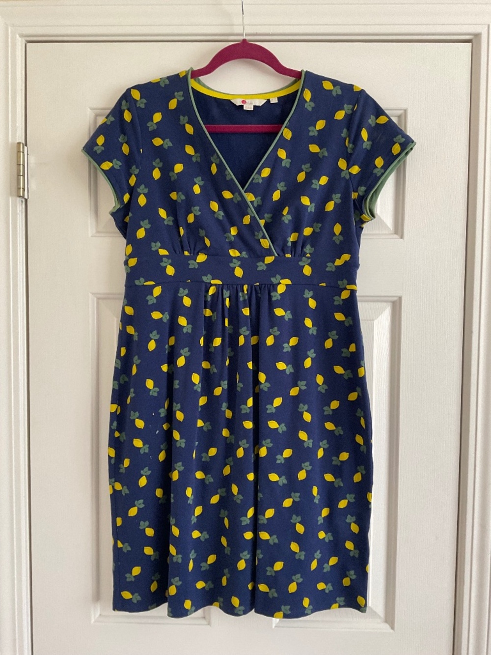 Boden Lola faux wrap style dress